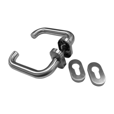 Klika nerez s nerez štítky zámku