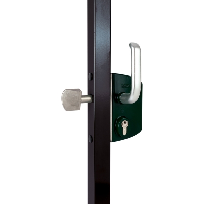 LOCINOX - zámek posuvné brány LSKZ60 - ČERNÝ