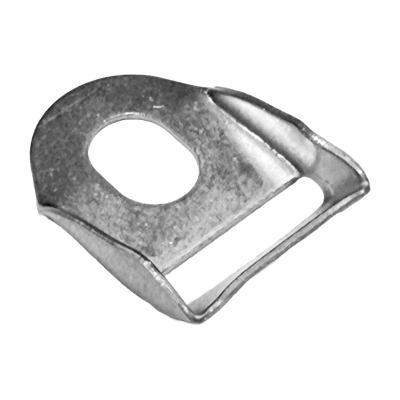 Öse für Pfostenhülse, Edelstahl