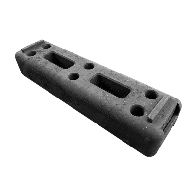 Abstandshalter für Draht 4–5 mm, PILOFOR, PVC, schwarz