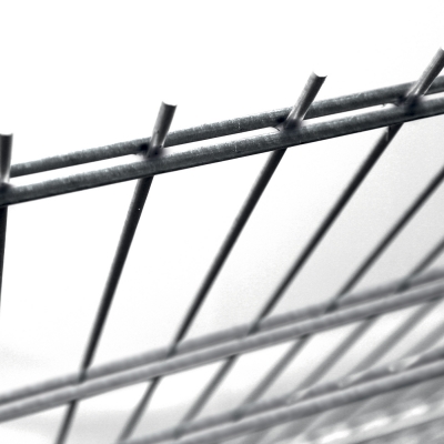 Doppelstabmatte PILOFOR CLASSIC, feuerverzinkt + PVC, 2500x2430 mm, 50x200 mm/5,0 mm, RAL 7016