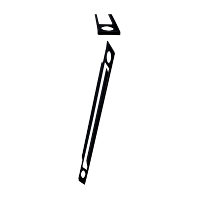 Podložka pod zámek na rovný profil