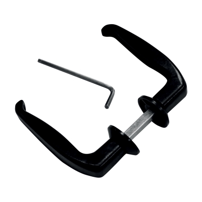 Klika hliníková - černá