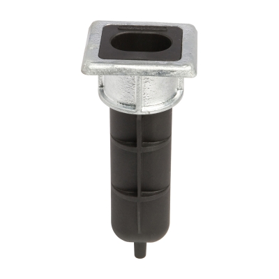 Uložení středové zástrče křídlové brány bez dorazu EGS LOCINOX