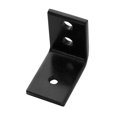 Spojka pro plotový panel "L" (4ks v balení), Zn + RAL 9005