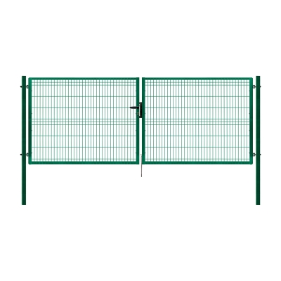 Dvoukřídlá brána PILOFOR® poplastovaná (Zn + PVC) - rozměr 4118 × 1245 mm