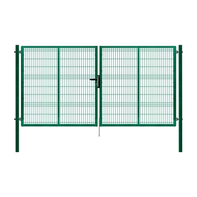 Dvoukřídlá brána PILOFOR® poplastovaná (Zn + PVC) - rozměr 4118 × 1745 mm