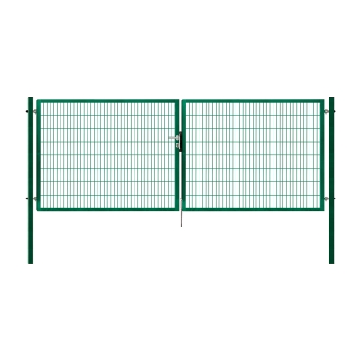 Dvoukřídlá brána PILOFOR® SUPER poplastovaná (Zn + PVC) - rozměr 4118 × 1580 mm