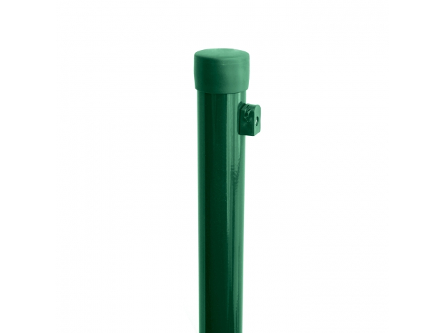 Round post IDEAL® galvanized + PVC