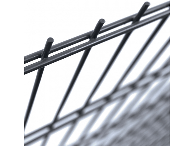 Geschweißte Gittermatte PILOFOR® SUPER verzinkt und PVC-beschichtet - anthracit