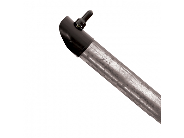 Round post support IDEAL® galvanized - highway