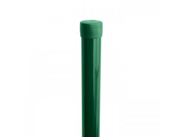 Stĺpik guľatý IDEAL® Zn + PVC bez príchytky