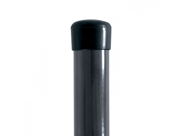 Stĺpik guľatý IDEAL® Zn + PVC antracit