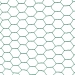 Chovatelské šestihranné pletivo poplastované (Zn + PVC) 16 mm - výška 100 cm, role 25 m
