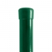 Round post IDEAL galvanized + PVC 4900/60/2,0mm, green