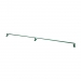 Befestigungskonsole verzinkt und PVC-beschichtet - höhe 150 cm, Durchmesser 12 mm