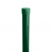 Post round IDEAL galvanized + PVC 1500/48/1,5mm, green cap, green