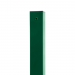 Post square PILOFOR galvanized + PVC, 1500/60x60/1,5mm, green