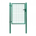 Single swing gate SOLID, 1073x1450 mm, Zn+RAL 6005
