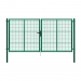 Dvoukřídlá brána PILOFOR® poplastovaná (Zn + PVC) - rozměr 4118 × 2045 mm