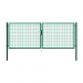 Double swing gate PILOFOR SUPER, 4090x1180 mm, Zn+RAL 6005 