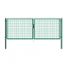 Double swing gate PILOFOR SUPER, 4090x1580 mm, Zn+RAL 6005 