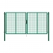 Dvoukřídlá brána PILOFOR® SUPER poplastovaná (Zn + PVC) - rozměr 4138 × 1780 mm