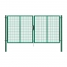 Double swing gate PILOFOR SUPER, 4110x1980 mm, Zn+RAL 6005 