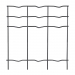 Welded wire mesh galvanized + PVC PILONET ANTHRACITE 1000/50x100/25m - 2,5mm