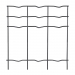 Welded wire mesh galvanized + PVC PILONET ANTHRACITE 2000/50x100/25m - 2,5mm