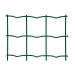 Welded wire mesh galvanized + PVC PILONET HEAVY 1000/50x50/25m - 2,5mm, green